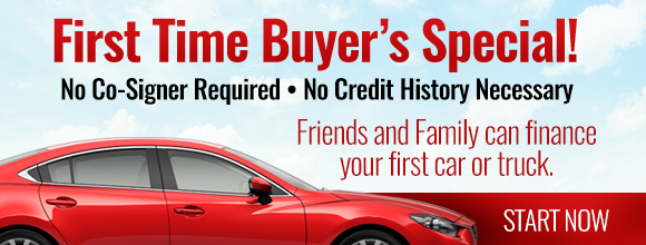 First Time Buyer Auto Loan Special