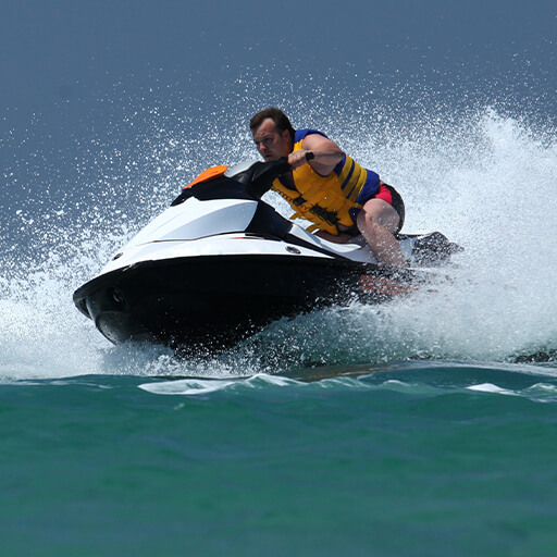 Man on a Jet Ski