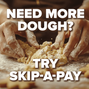 Skip-a-pay graphic