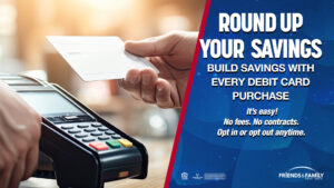 Round up your savings promo