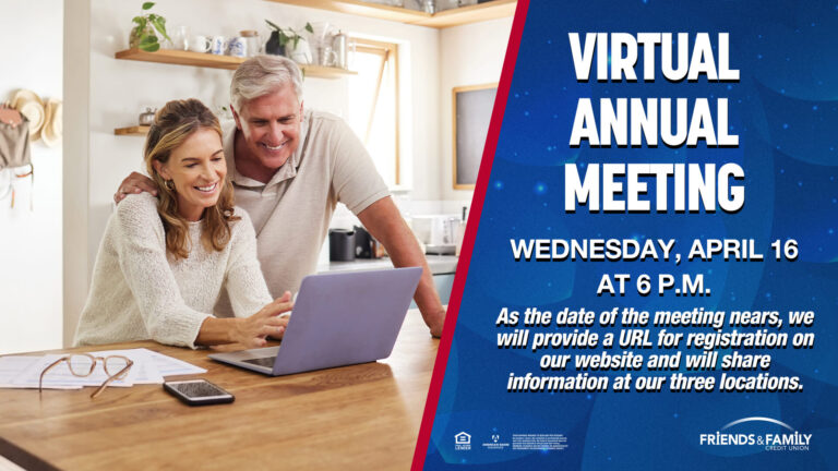 Join us for our Virtual Annual Meeting